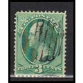 Used 147 3c George Washington Barely Clears RA0080