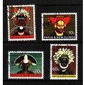 PAPUA NEW GUINEA 1968 HEAD DRESSES SG 125 / 128...