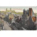 NICE PRINTED POSTCARD OF HIGH STREET LINCOLN SH...