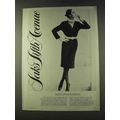 1979 Karl Lagerfeld Chloe Knitted Suit Ad - Saks