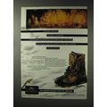 1993 Wolverine Wilderness Boots Ad - Pause to Reflect