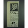 1930 Dr. Scholl's Foot Balm Ad - Puts new life ...