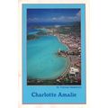 Postcard Charlotte Amelie waterfront, St. Thoma...
