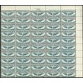 C24, MNH 30¢ Complete Sheet of 50 Stamps - CV $...