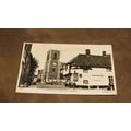 1950s real photographic Postcard - Church & Bel...