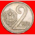 COMMUNISM (1972-1990): CZECHOSLOVAKIA ★ 2 CROWN...