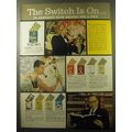 1960 Kentucky Club Tobacco Ad - The switch is on.. To Kentucky Club Brands