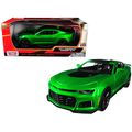 2017 Chevrolet Camaro ZL1 Metallic Green 1/24 D...