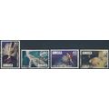 Marine Life: 4 Values - Jamaica 1982 - F H - SG...
