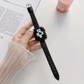 Checkered Leather Replacement Strap Watchband F...