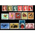 Australia 1966 Mix of 15 Used Stamps as shown #1