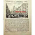 Fleet Street, Mail Coaches On King's Birthday, ...