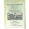 oklahoma contracting company 1928 oil pipe line...