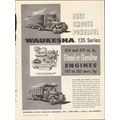 waukesha motor company 1953 diesel gasoline tru...