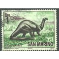 San Marino 1967 - SG773 - 1L - Brontosaurus - used