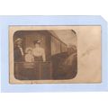 NJ Atlantic City Real Photo Family On Rear Plat...