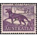 AUSTRALIA, MAMMALS, Tasmanian Tiger, violet 196...