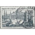 FRANCE, Marseille, blue-black 1955, 8F, #2