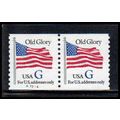 2890 32c G Old Glory Very Fine MNH CNP Left A33...