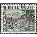 NORFOLK ISLANDS 1961 5/- Bloody Bridge, SG 35 (...