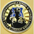 Police Office oath. Challenge Coin. 1.75". 88b.