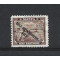 Malta.SG234 1/4d Grand Harbour,Valletta.Mounted...