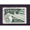 CANADA 1956 SG 488 20c GREEN PULP AND PAPER IND...
