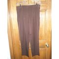 Dress Barn Woman Brown Hollywood Style Stretch ...