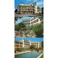 Hotel Coral L'Estartit Costa Brava 3x Postcard s