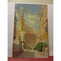 NATIVE QUARTER, CAIRO, EGYPT unused vintage pos...