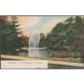 Schwanenweiher im Kurpark, Homburg, 1904 - Rein...
