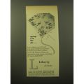 1960 Liberty of London Scarf Ad - Spring is in the air