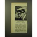1960 Keens Boater Hat Advertisement