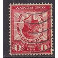 GB 1929 KGV 1d Scarlet UPU Congress Inverted Wm...