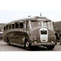 Black & White Photograph of Lee’s Luxury Coache...
