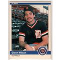 1984 Fleer baseball card #94 Glenn Wilson - Tigers