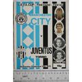 1976 programme Manchester City v. Juventus Tori...
