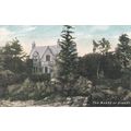 ED 85 THE MANSE AT DINNET . PRINTED POSTCARD