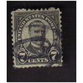 1922 USA mc kinley 7c black F/U Sg640
