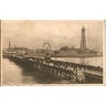 Antique GB PC - Blackpool, Lancashire From Nort...