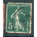 France 1906 - SG331 - 5c green "Sower" - no gro...