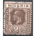 Nigeria 1921 - 2d brown - King George V - used