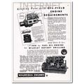 WAUKESHA MOTOR COMPANY 1934 oil field engine re...