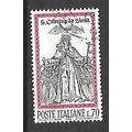 ITALY 1962 ST CATHERINE OF SIENA 70L BLACK & RE...