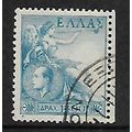 GREECE 1952 50th BIRTHDAY KING PAUL 1,400d BLUE...