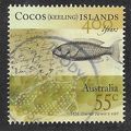 CKI 2009 55c 'DARWINS NOTEBOOK' FINE USED (EBID...