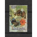 Malaysia.SG65 30c Zeuxidia Amethystus.Fine Used...