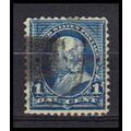 Used 264 1c Benjamin Franklin Barely Clears RA1050