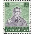 THAILAND, King Bhumibol, green & violet 1983, 6...