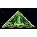 NEW ZEALAND 1943 SG 636 1d + 1/2d GREEN PRINCES...